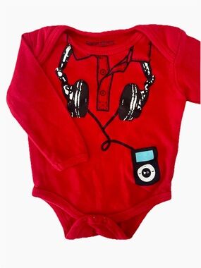 Buster Brown Coral-Red Baby Tee